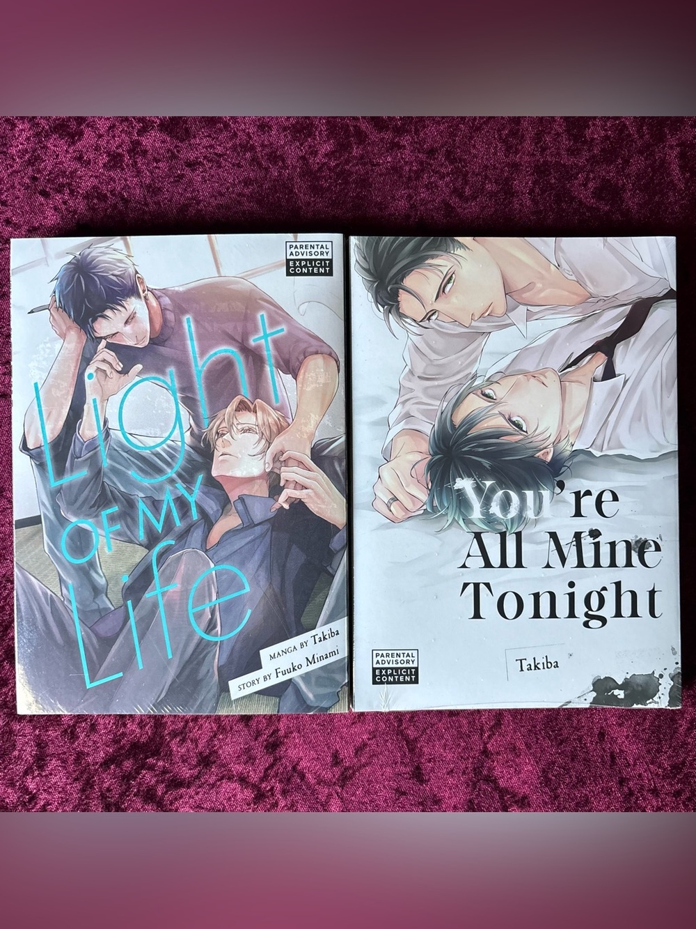 Light of My Life & You're All Mine Tonight - Manga by Takiba